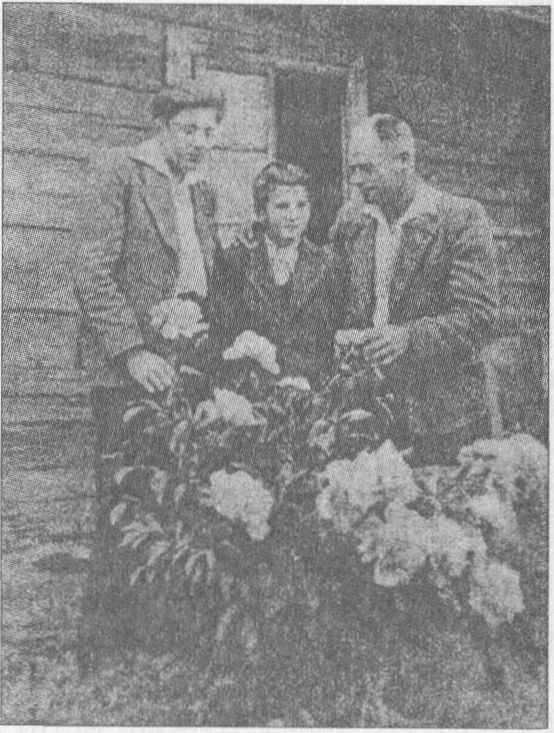 Partizanai Algimantas Gumauskas-Balandis, Petras Gumauskas-Pipiras ir Petras Burinskas-Tetervinas